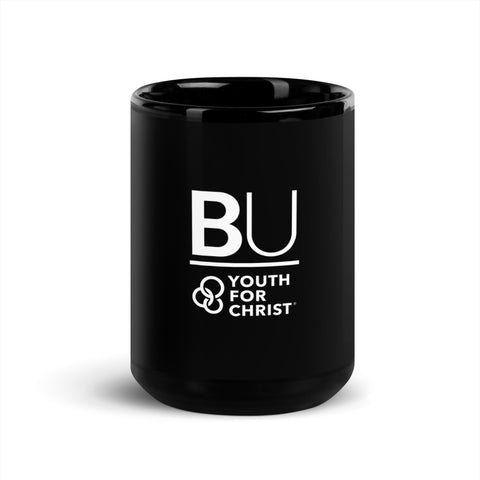 BU@YFC Black Glossy Mug