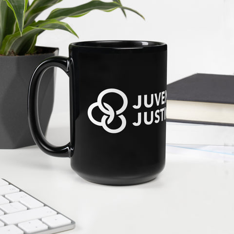 JJM Black Glossy Mug