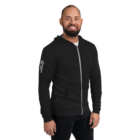 Parent Life Unisex zip hoodie